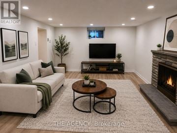 Toronto (Princess-Rosethorn) apartment for rent - BASEMENT - 26 BEAVERBROOK AVENUE Basement