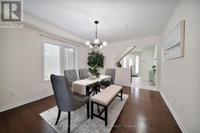 Cambridge apartment for rent - A dining room with a table set for four.