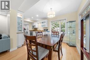 North Vancouver apartment for rent - A dining room with a table and chairs is shown.