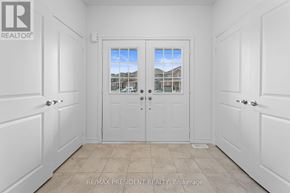 Southgate apartment for rent - A white door with a glass window in the middle of it.
