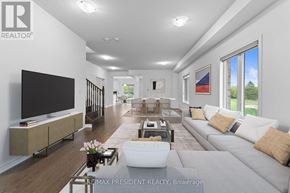 Southgate apartment for rent - A modern living room with a flat screen TV and a coffee table.