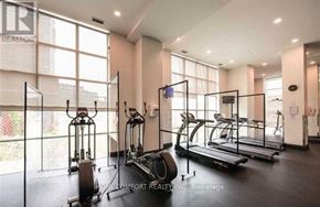 Toronto (Niagara) condo for rent - A gym with treadmills, elliptical machines, and other exercise equipment.