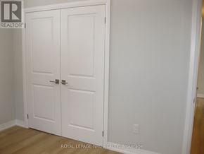 Niagara Falls (Morrison) house for rent - A white double door with a silver handle is closed.