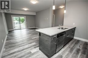 Lasalle condo for rent - A kitchen with a sink and a window.