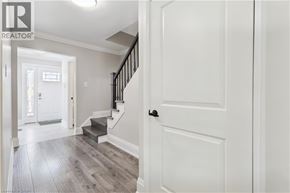 Burlington townhouse for rent - A white door is on the right side of the image.