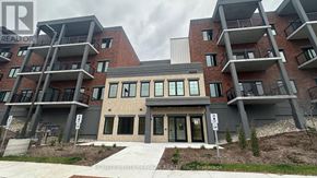Clearview (Creemore) condo for rent - A modern apartment complex with a mix of brick and concrete buildings.