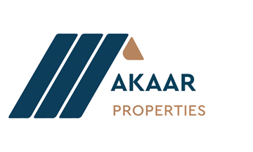 Dartmouth apartment for rent - A logo for Akaar Properties featuring a stylized mountain and three parallel lines.