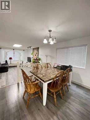 Columbia Valley apartment for rent - A dining room with a table set for four.