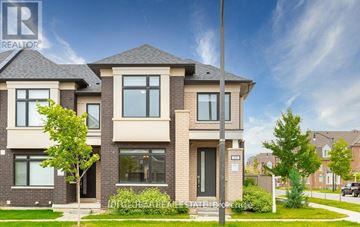 Brampton (Northwest Brampton) apartment for rent - A modern two-story house with a large front yard.