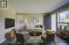 London apartment for rent - A living room with a couch, chairs, and a coffee table.