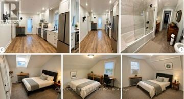 Oshawa (Lakeview) apartment for rent - A series of images showcasing various rooms in a property including a kitchen, bathroom, and bedrooms.