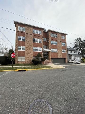 Ridgefield Park apartment for rent - A stop sign is on the corner of a street.
