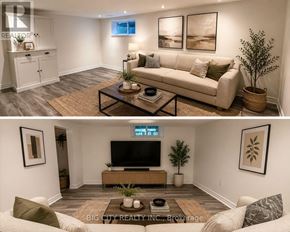 Richmond Hill (Mill Pond) apartment for rent - A living room with a couch, coffee table, and television.