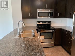 Toronto (Downsview-Roding-Cfb) condo for rent - A kitchen with granite countertops and stainless steel appliances.
