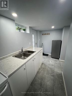 Toronto (Annex) apartment for rent - A kitchen with a sink and a dishwasher.