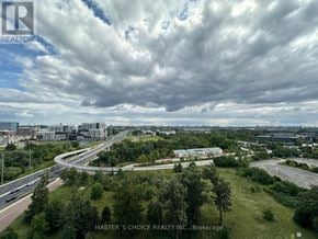 Markham (Unionville) condo for rent - A real estate company's brochure image of a road with a cloudy sky.