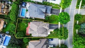 Aurora (Aurora Highlands) apartment for rent - A bird's eye view of a residential area with a yellow square highlighting a house.