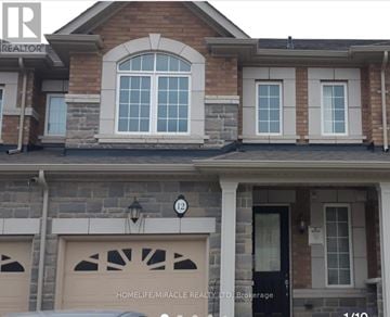 Brampton (Brampton West) townhouse for rent - 12 PEARMAN CRESCENT