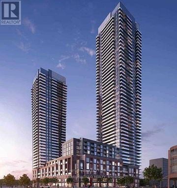 Mississauga (Creditview) condo for rent - Two tall buildings are shown in the image.