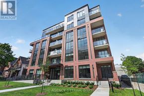 Ottawa condo for rent - A modern multi-story building with a glass facade and a red brick exterior.