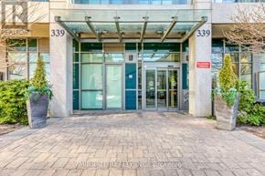 Mississauga (City Centre) condo for rent - The front of a building with the number 339 on it.
