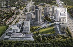 Toronto (Bayview Village) condo for rent - An artist's rendering of a proposed development in the Seasons at Hillmark Shopping Center.