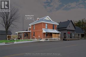 Ottawa apartment for rent - A house with a blue roof and a sign that says RE/MAX Hallmark Realty Group.