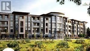 Oshawa (Windfields) condo for rent - A modern building with a grassy area in front of it.