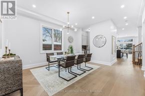 Pickering (West Shore) apartment for rent - A dining room with a table set for six.