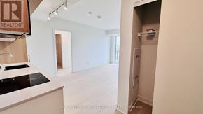 Toronto (Annex) condo for rent - A floor plan for a Schedule A interior 730 sq.ft. suite with 2 bedrooms.