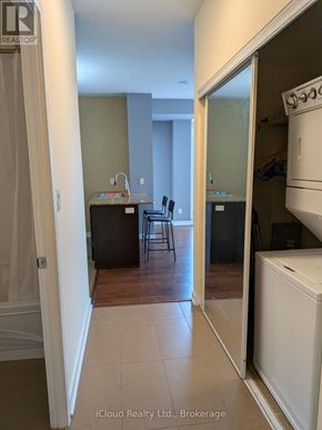 Mississauga (Creditview) condo for rent - A small closet with a lot of clothes and bags.