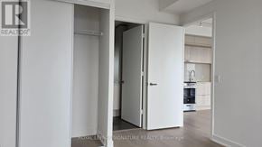 Mississauga (City Centre) condo for rent - A white door is open in a white room.