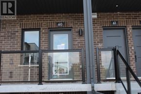 Guelph (Clairfields/Hanlon Business Park) townhouse for rent - A building with the number 60 on it.
