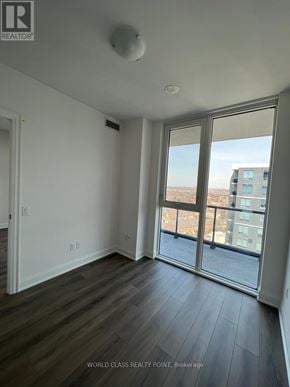 Vaughan (Beverley Glen) condo for rent - A room with a view of a building outside the window.