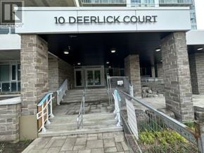 Toronto (Parkwoods-Donalda) condo for rent - The entrance to a building named 10 Deerlick Court.
