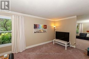 Milton (Tm Timberlea) apartment for rent - A living room with a television and a painting on the wall.