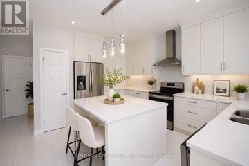 London North (North S) apartment for rent - A modern kitchen with white cabinets and appliances.