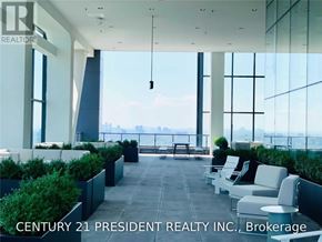 Toronto (University) condo for rent - A large open space with a view of the cityscape.