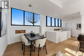Toronto (Mount Pleasant East) condo for rent - A dining room with a table set for four.