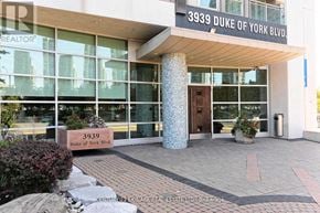 Mississauga (City Centre) condo for rent - The front of a building with the number 3939 on it.