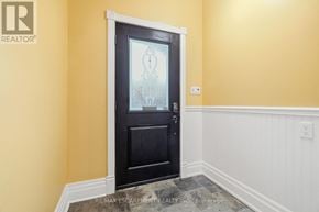 Hamilton (Kirkendall) apartment for rent - A black door with a glass window in the middle.