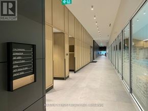 Toronto (Waterfront Communities) condo for rent - A brokerage office with a sign for different types of workouts.