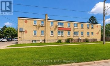 Oshawa (Lakeview) condo for rent - A building with the text RE/MAX EXCEL TITAN, Brokerage on it.