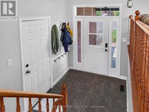 West Lincoln (Smithville) apartment for rent - A hallway with a white door and a white wall.