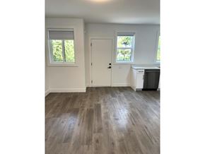 Chilliwack apartment for rent - A room with a white door and a window with a white frame.
