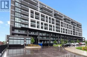 Toronto (Downsview-Roding-Cfb) condo for rent - A modern multi-story building with the RE/MAX President Realty logo on the top left corner.