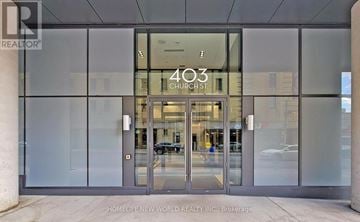 Toronto (Church-Yonge Corridor) condo for rent - 2307 - 403 CHURCH STREET 2307