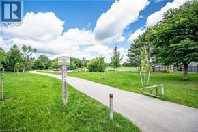 Waterloo apartment for rent - A park with a sign that says "One Way" on a sunny day.