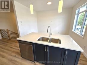 Ottawa multi-family for rent - A kitchen with a sink and a window.