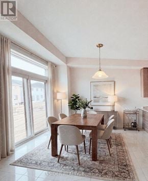 Centre Wellington (Fergus) apartment for rent - A dining room with a table set for four.